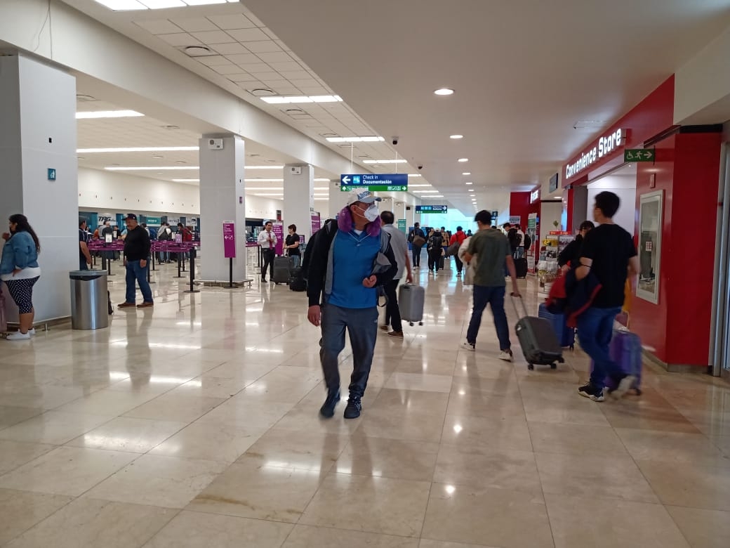 Aeropuerto de Mérida: Se registran 72 vuelos en inicio de fin de semana