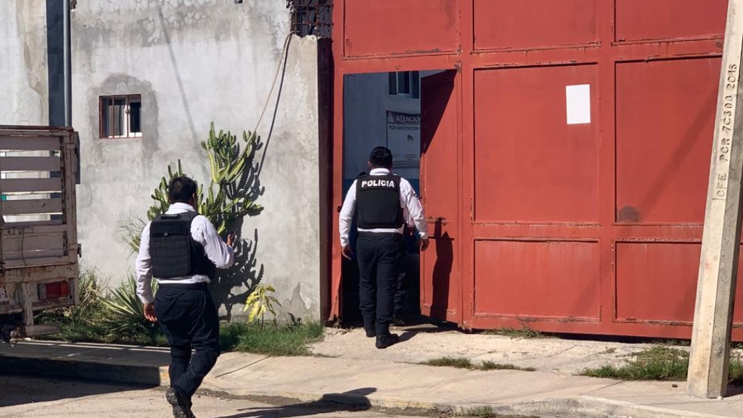 Al lugar llegaron elementos policiales y de la Semefo