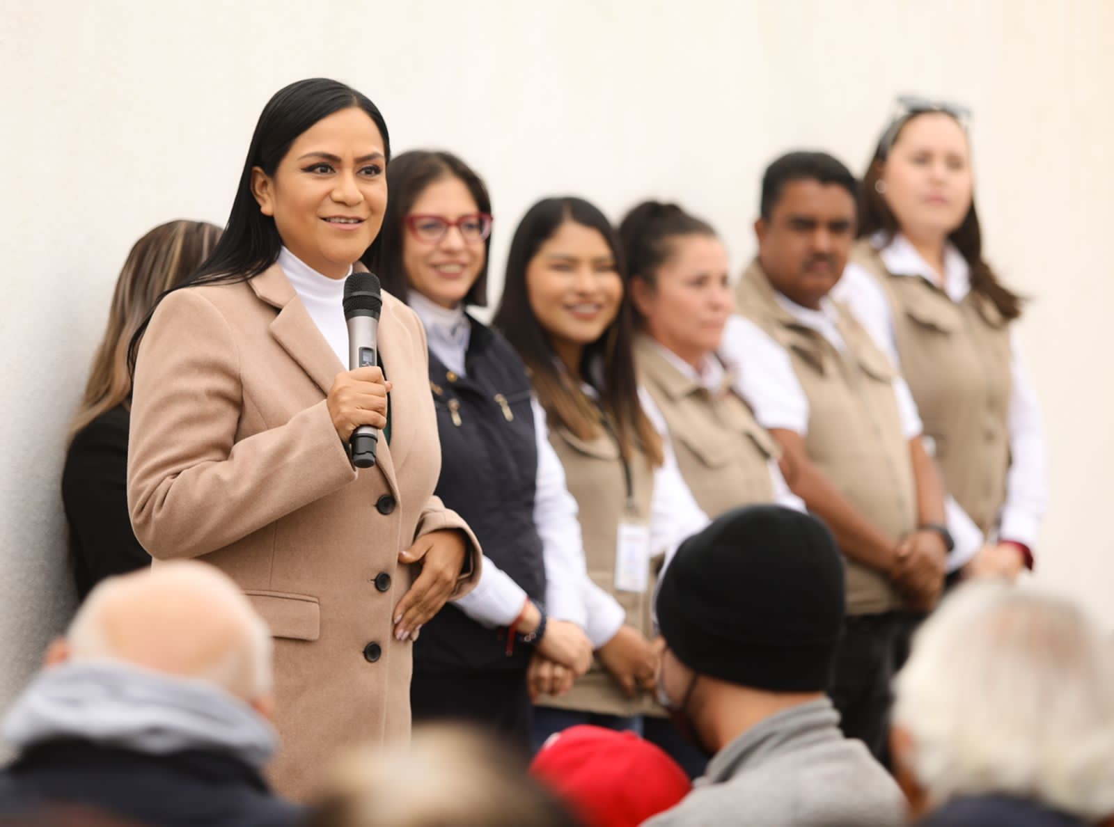 Ariadna Montiel comienza asambleas por los Comités del Bienestar en Baja California Sur