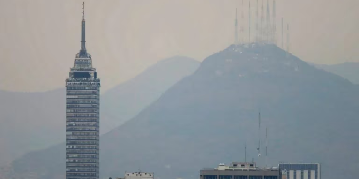 La mala calidad del aire aún se percibe en varios puntos de la CDMX. Foto: Especial