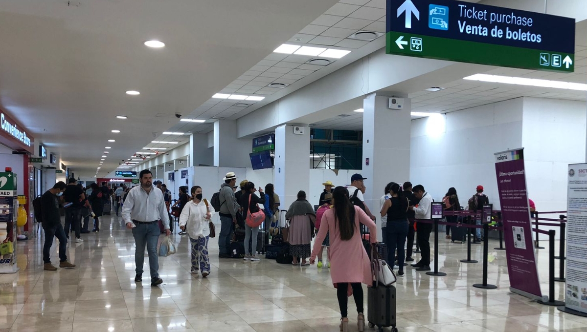 El primer vuelo a despegar fue hacia la CDMX