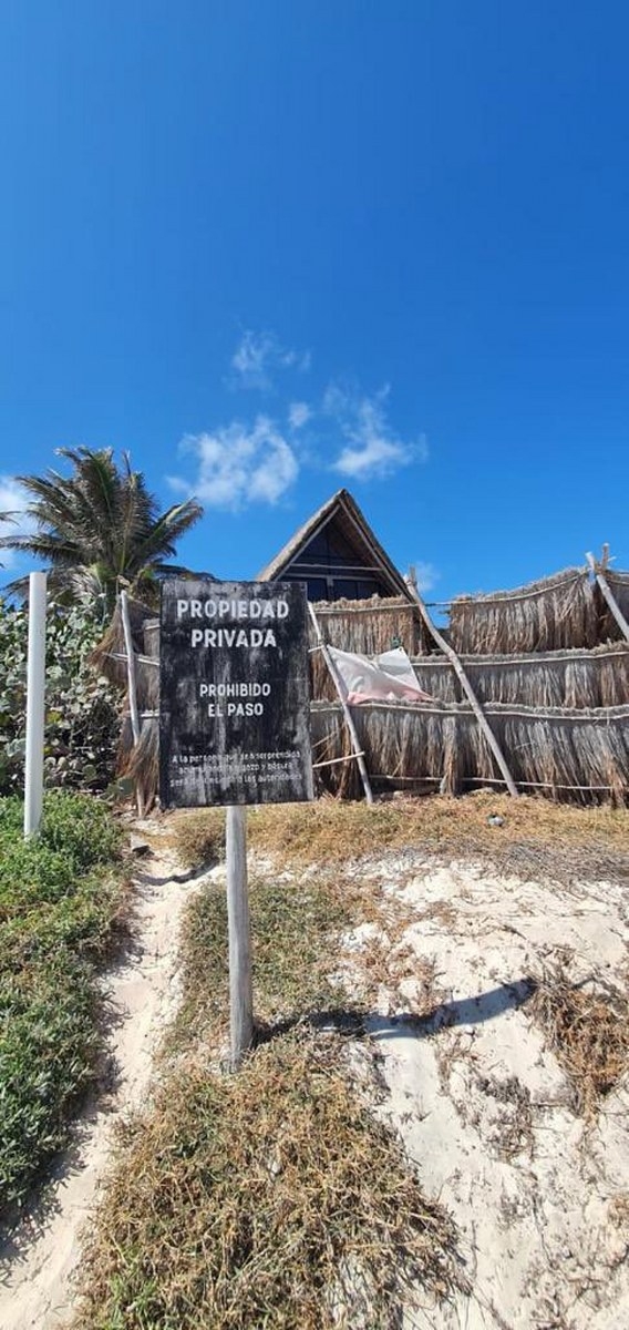 El lugar está ubicado en un Área Natural Protegida del Estado