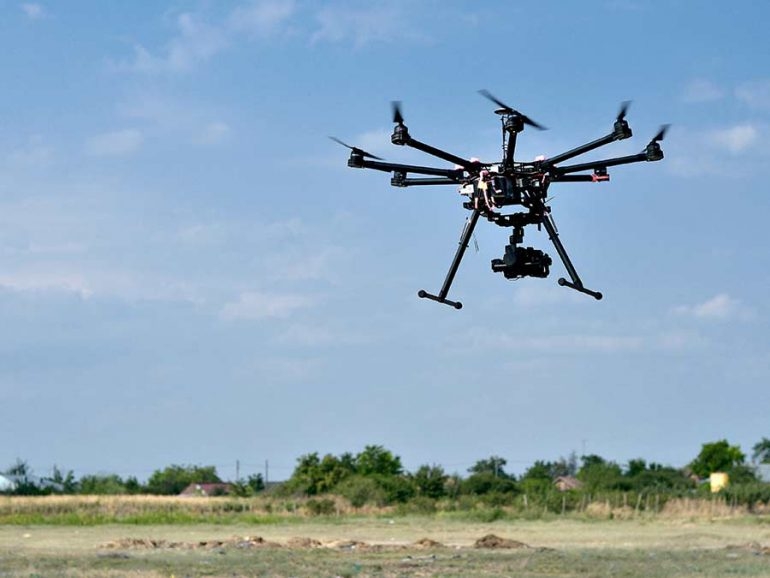 Con los drones se alcanza reforestar cañadas y laderas de difícil acceso en los bosques de Veracruz