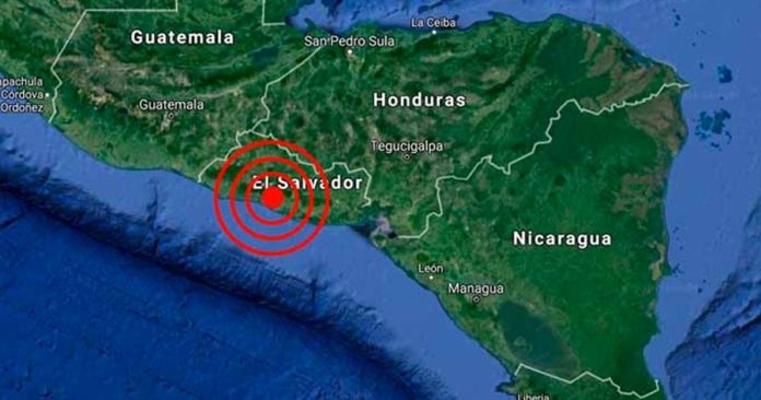 El Salvador, Honduras y Nicaragua víctimas de un sismo