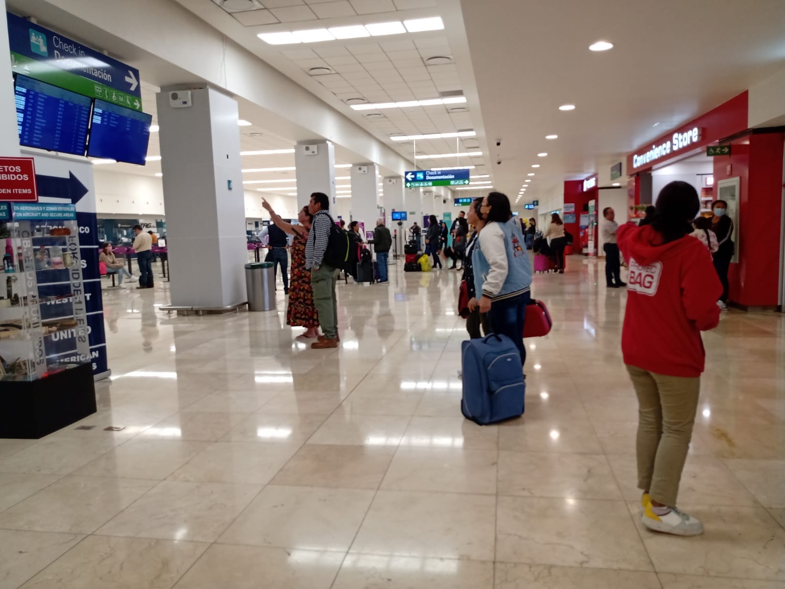 El vuelo Monterrey-Mérida llegó casi una hora tarde