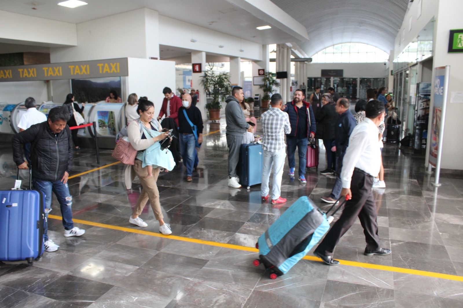 Aeropuerto de Campeche, sin retrasos en vuelos por el Frente Frío 28