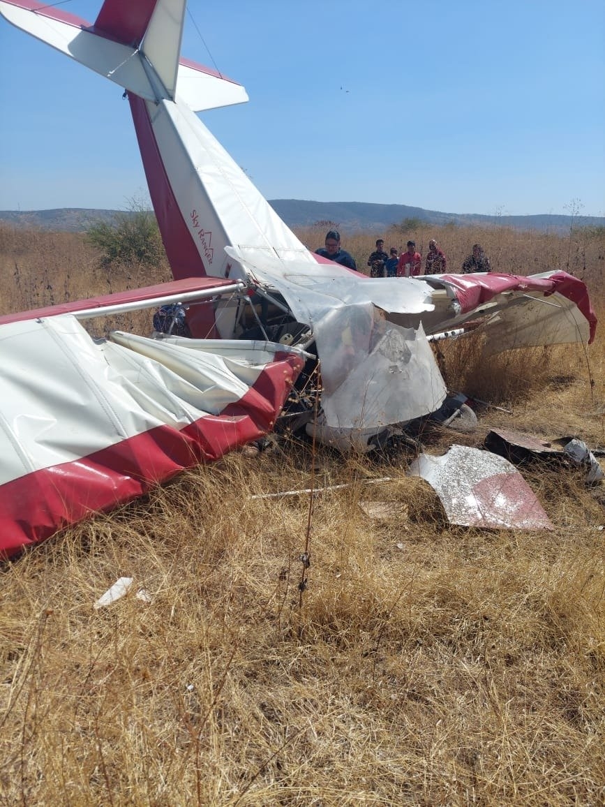 Una aeronave se desplomó en Morelos y como saldo dos personas murieron en el lugar