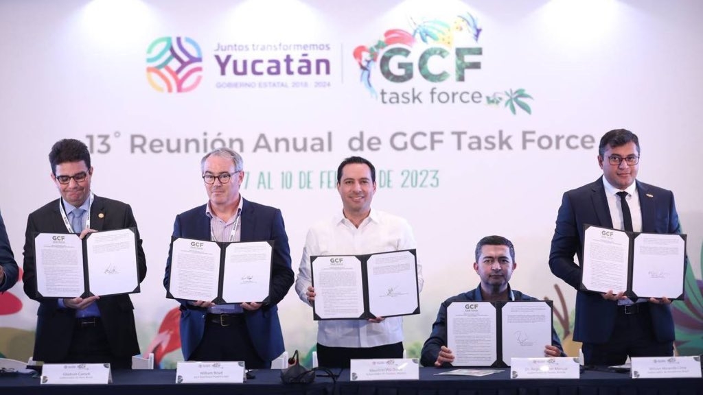 Yucatán recibe a gobernadores de Latinoamérica en la Reunión Anual GCF Task Force