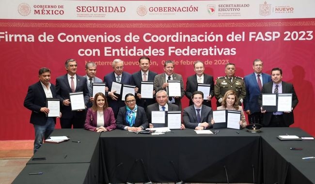 La firma de los convenios se realiza este miércoles en Puebla de Zaragoza.