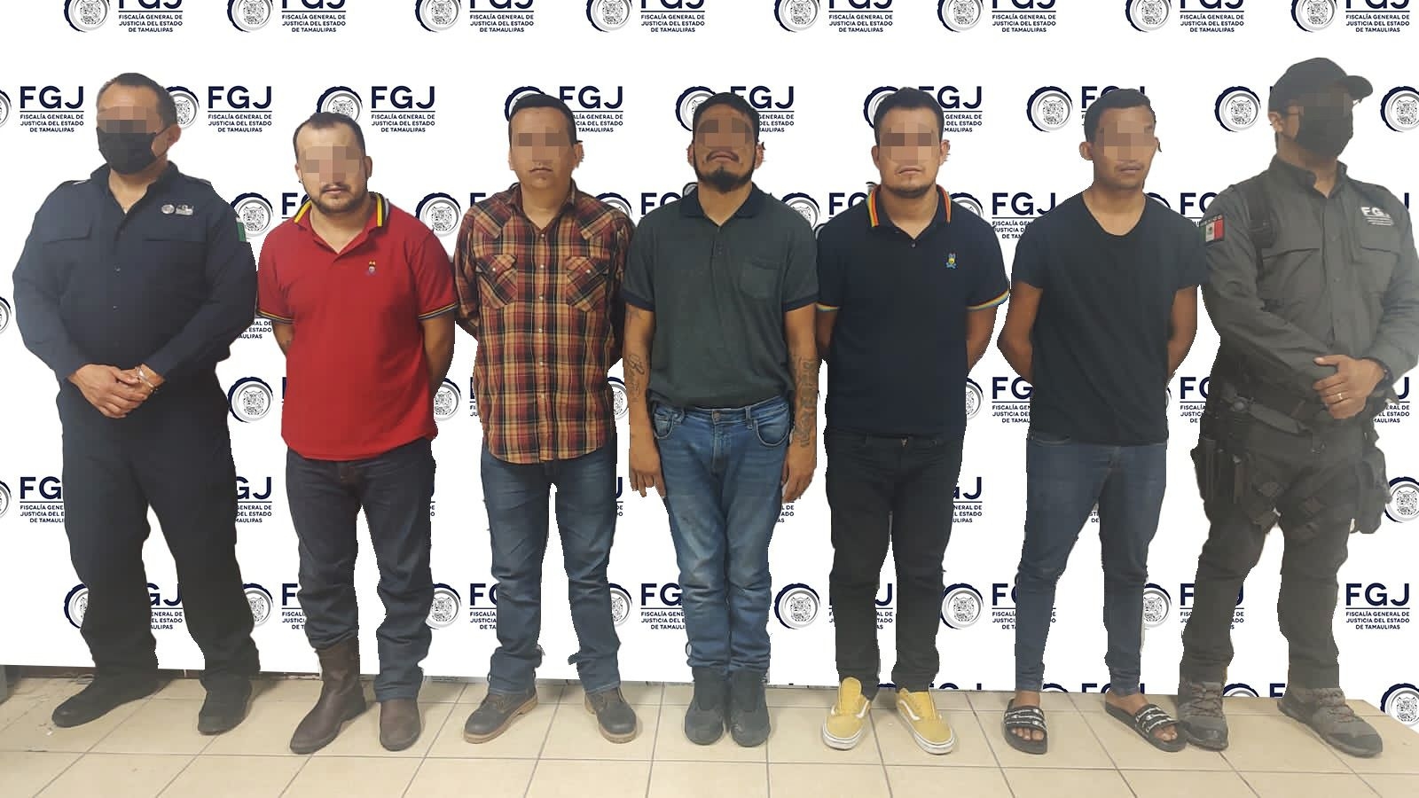 Presuntos implicados en el secuestro de estadounidenses en Matamoros