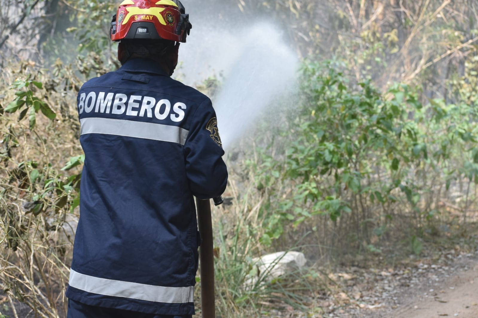 Se desconoce el origen del incendio en la 'Zona Cero' de Progreso