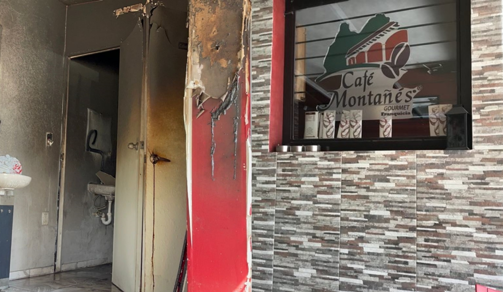 Incendio consume el 'Café Montañés' en el Centro de Campeche