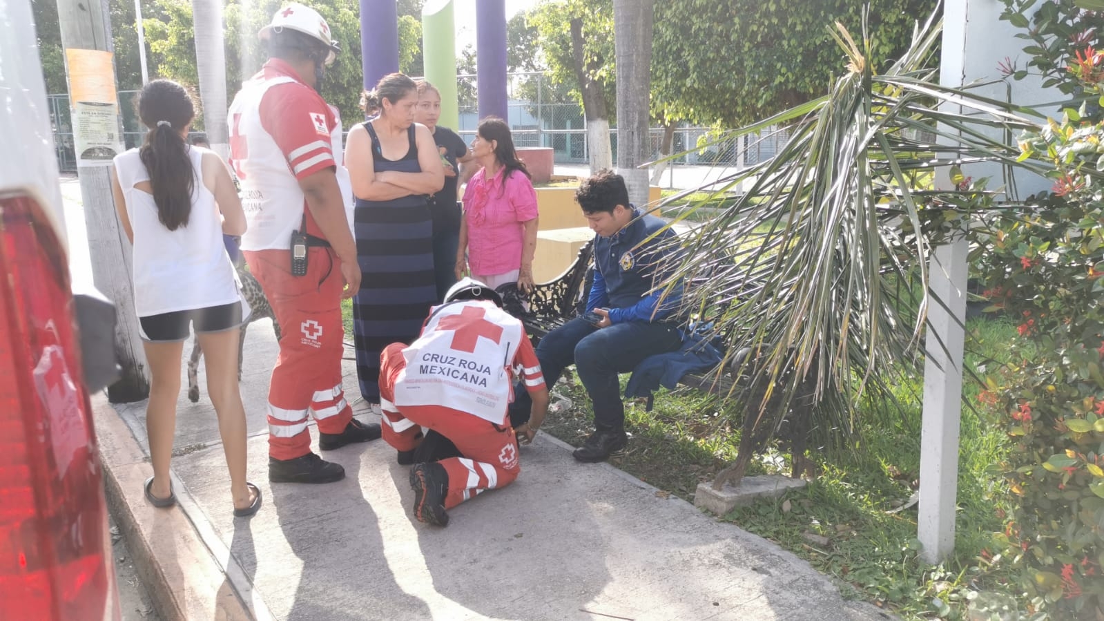 El joven fue trasladado al hospital por los golpes y las lesiones