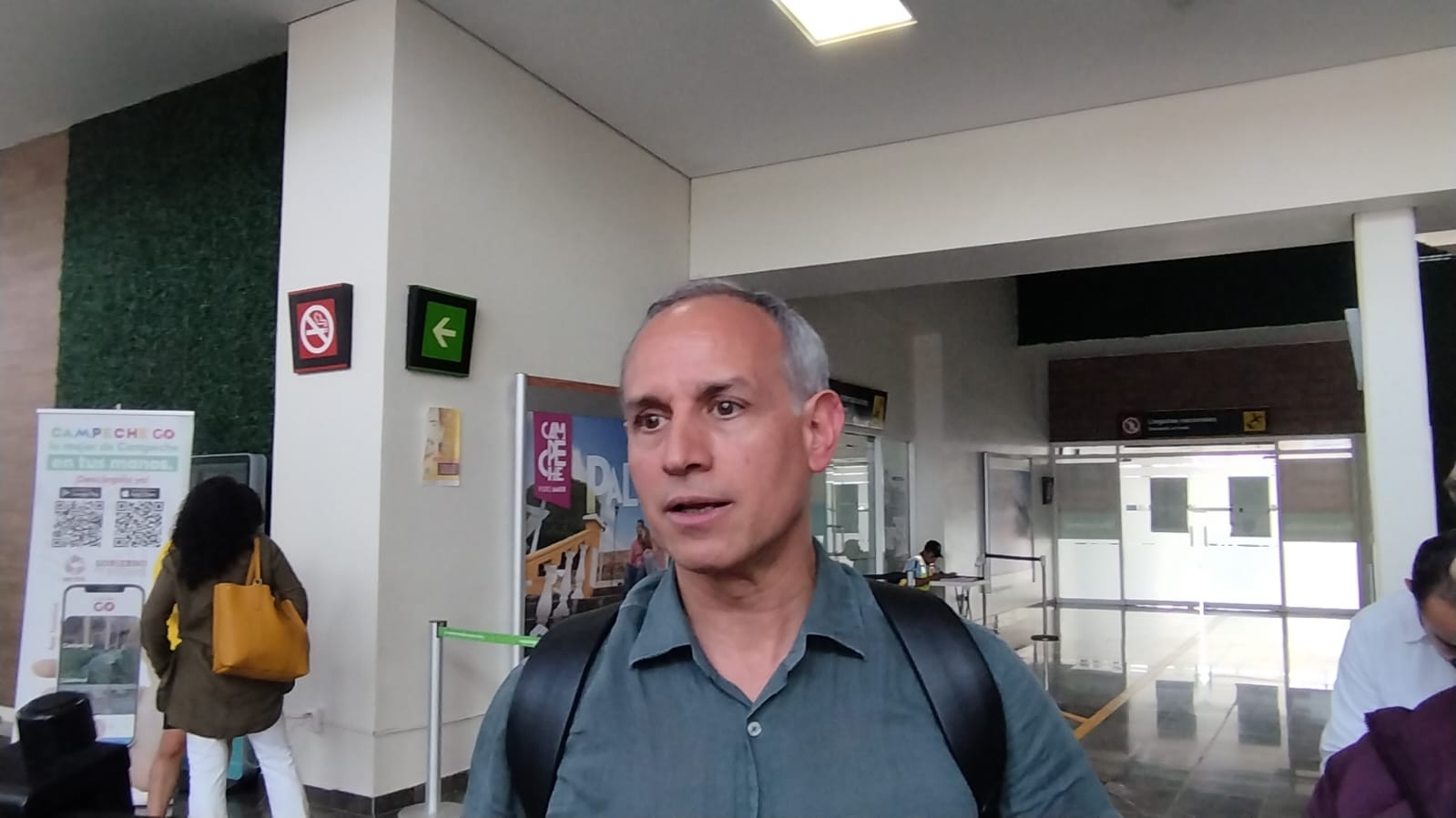 Hugo López-Gatell llega a Campeche para dar una conferencia en Calkiní