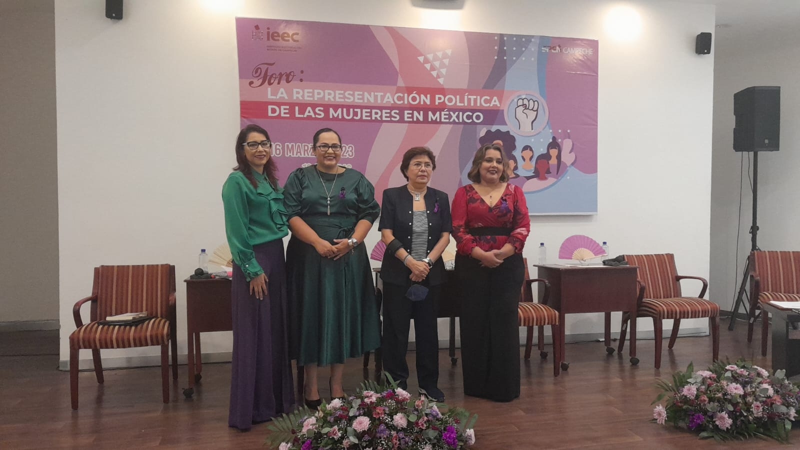 Presentan Foro "La representación política de las mujeres en México" en Campeche