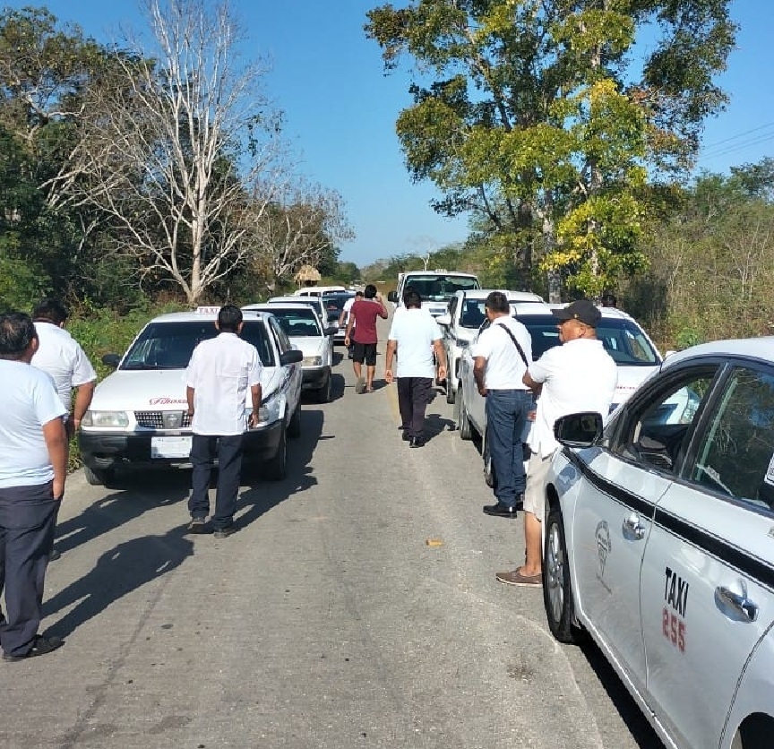 Los acusan de afectar a quienes quieren viajar por esta vía terrestre