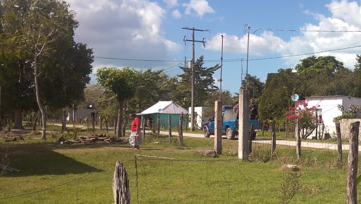 En el ejido viven al rededor de 200 personas