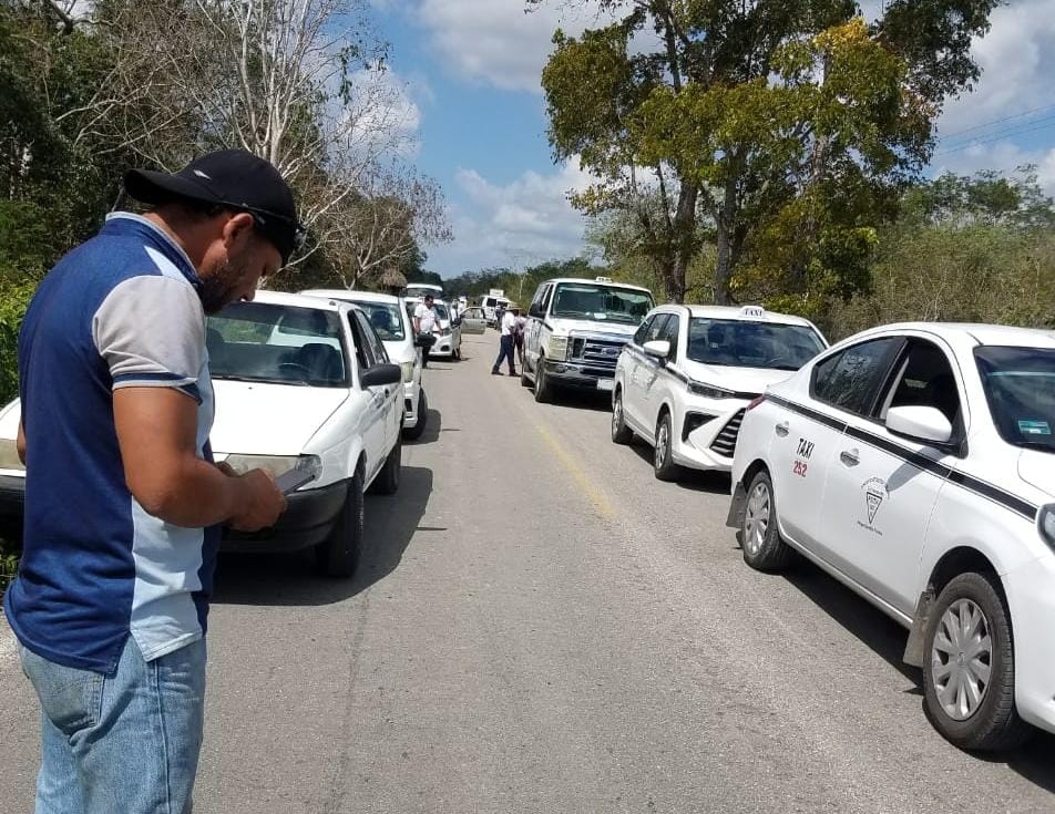 Acordaron que tendrían el libre paso para llevar a las personas que acuden al poblado de Tepich