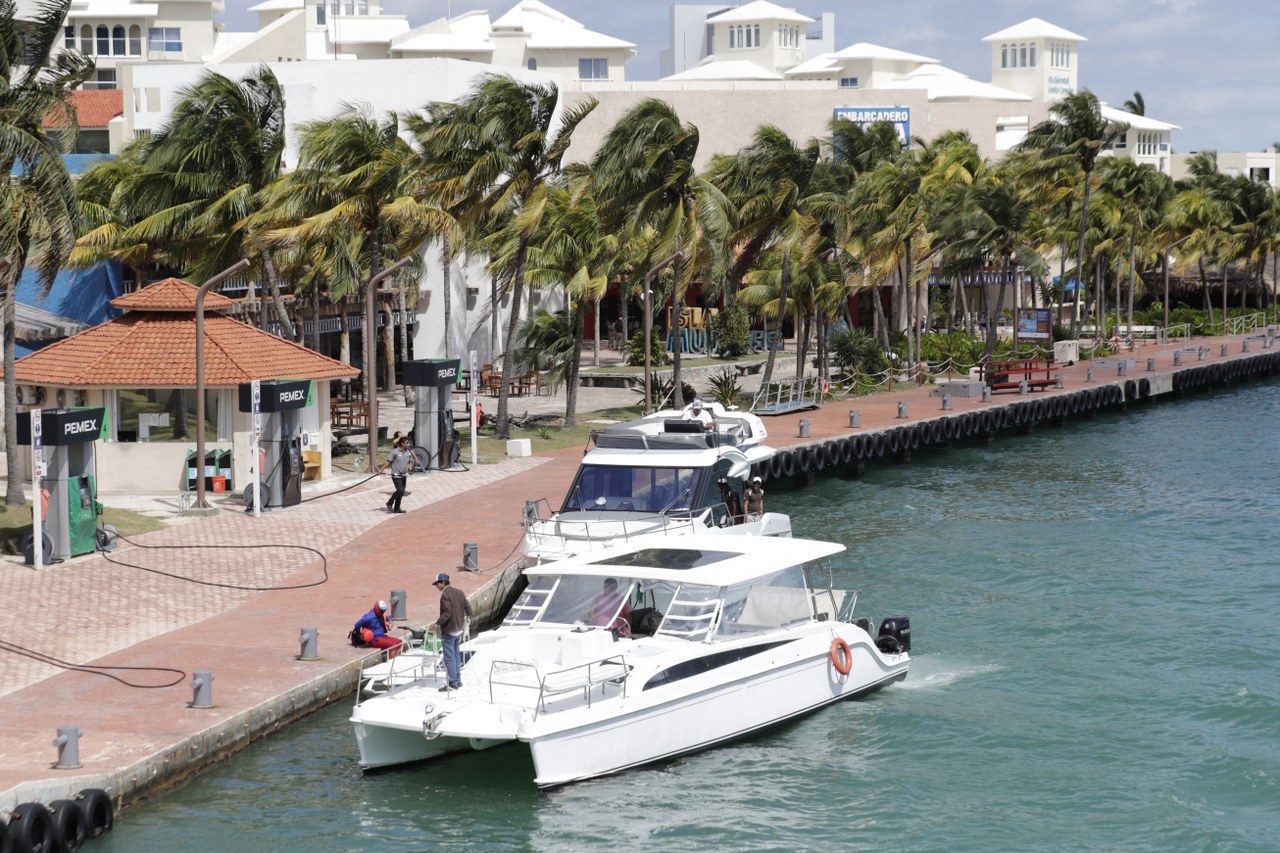 Cerca de 20 mil trabajadores náuticos en Quintana Roo resultaron afectados con el cierre de puertos