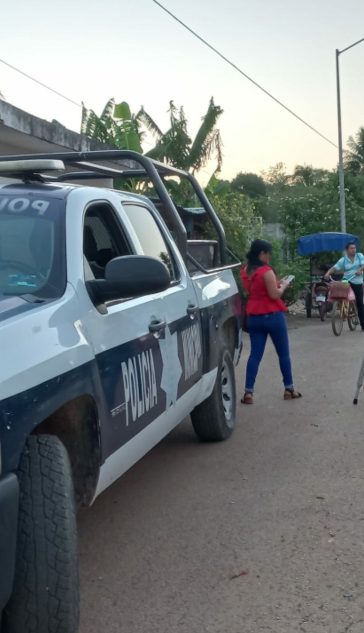 Hombre amenaza con un cuchillo a su hija en Sabán, José María Morelos