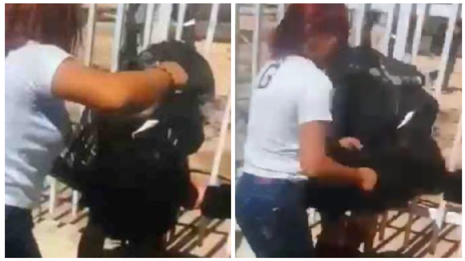 La pelea entre ambas alumnas fue captada en video y difundida en redes sociales.