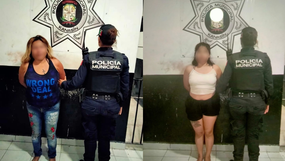 Detienen a dos mujeres por apedrear la casa de su vecina en Kanasín