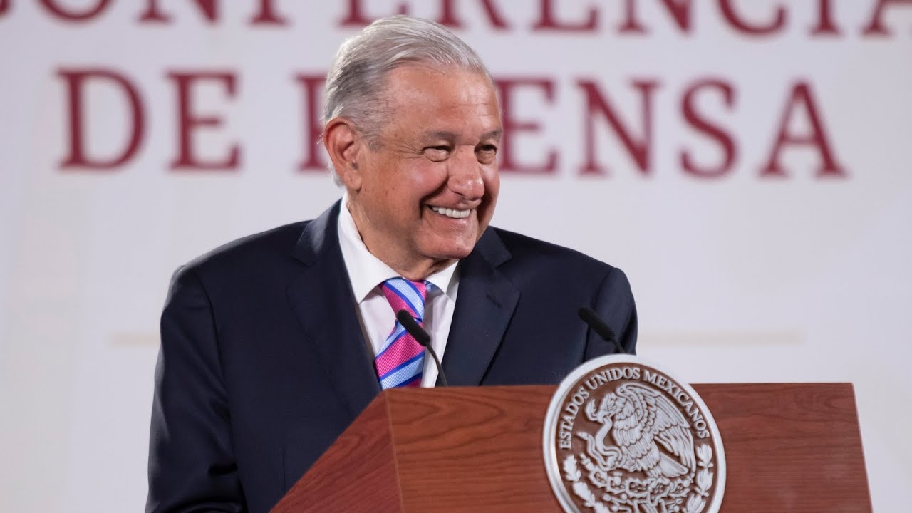 Presidente AMLO en conferencia de prensa