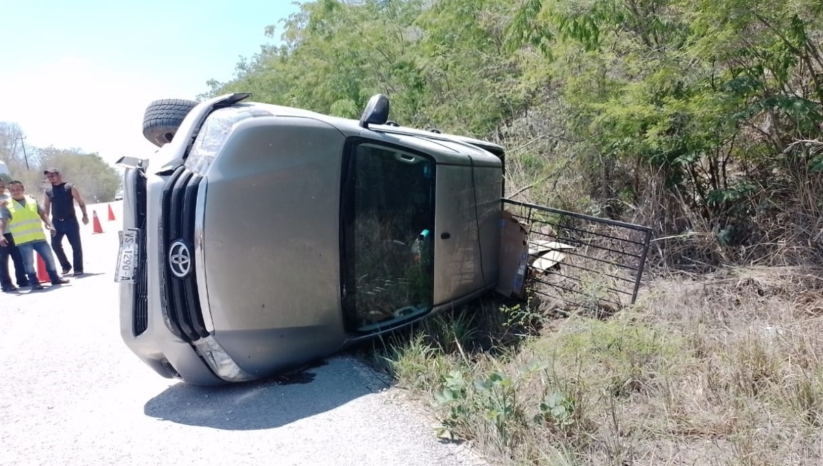 El conductor salió ileso del accidente