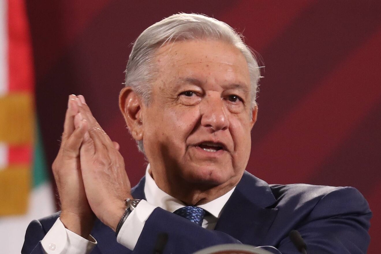 Presidente AMLO en conferencia de prensa