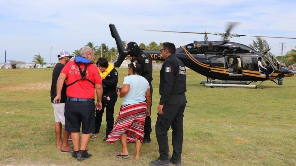 Continúa la búsqueda de dos pescadores desaparecidos en Dzilam de Bravo