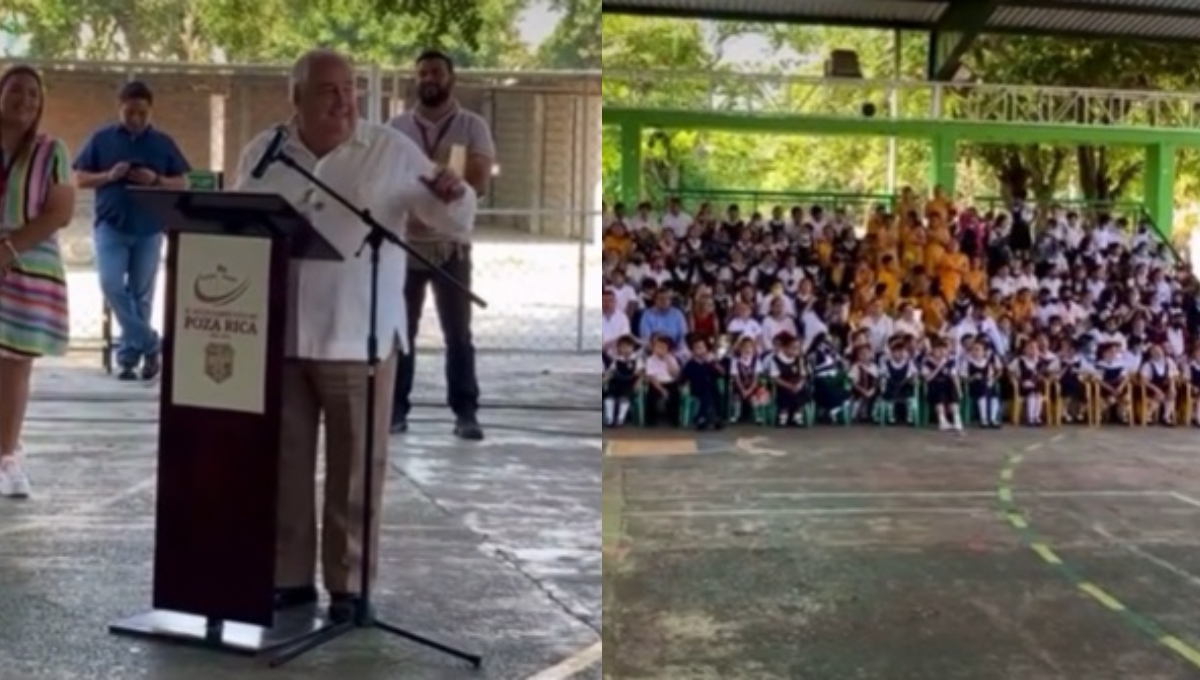 Alcalde de Poza Rica, Veracruz, pone el Bizarrap Sesion de Shakira a alumnos de primaria