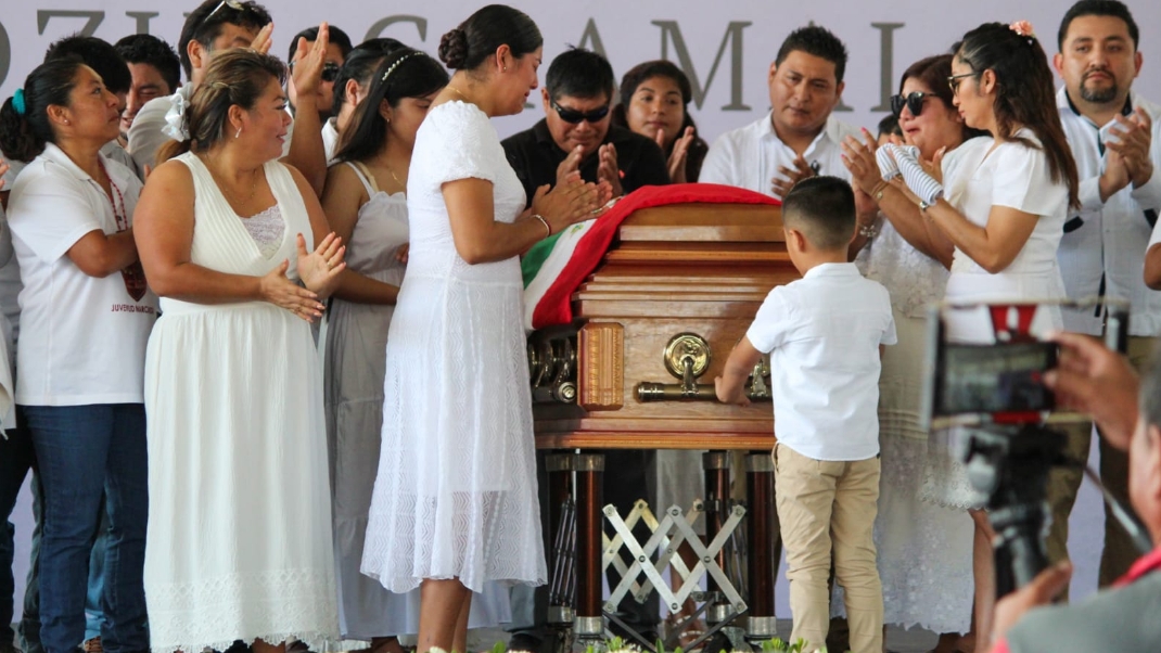 Así fue el homenaje al alcalde de Tulum, Marciano Dzul: FOTO