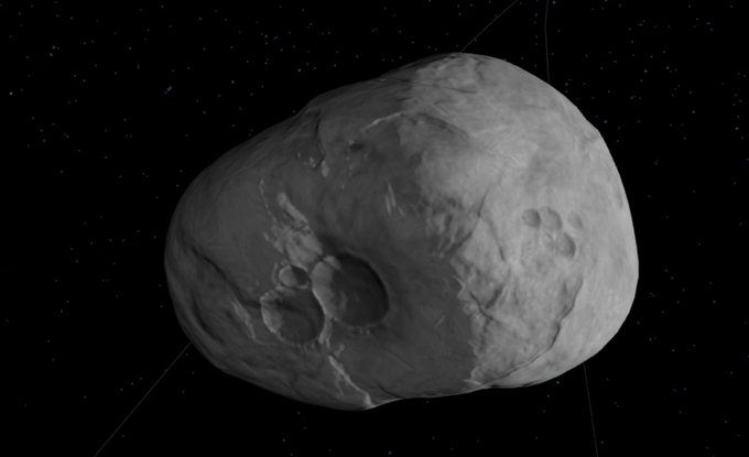 El asteroide podría cambiar en los próximos años. Foto: especial