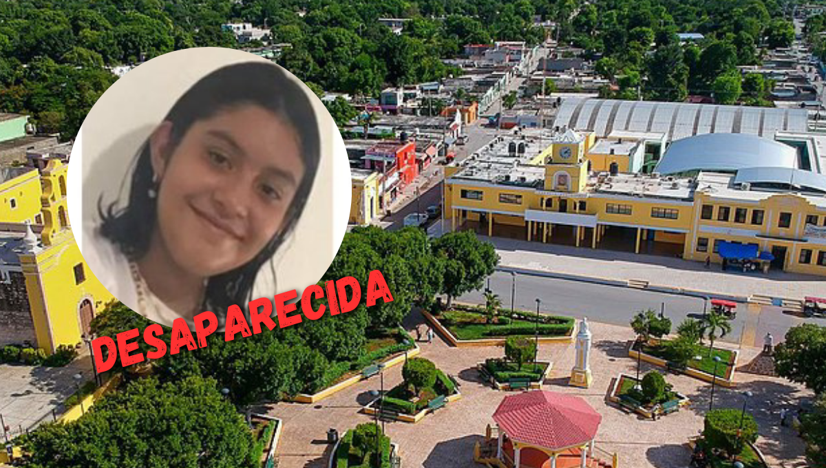 Activan Alerta Amber por joven de 13 años desaparecida en Kanasín