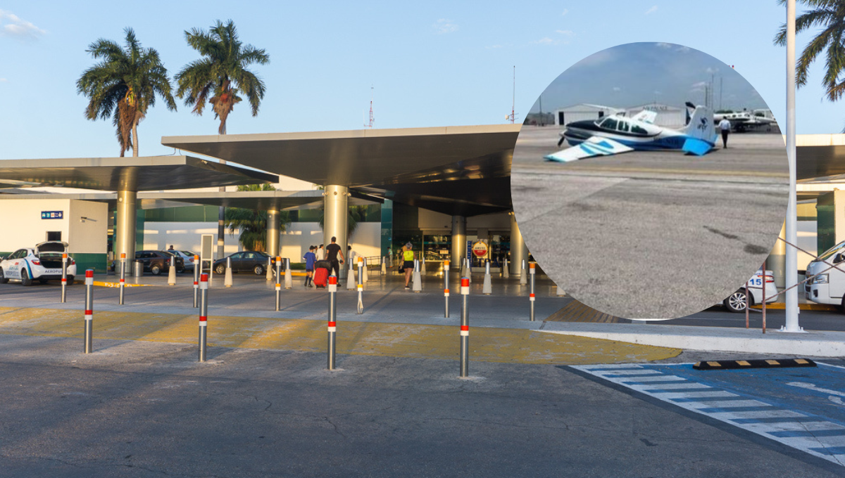 Esto fue lo que provocó el accidente de una avioneta en el aeropuerto de Mérida