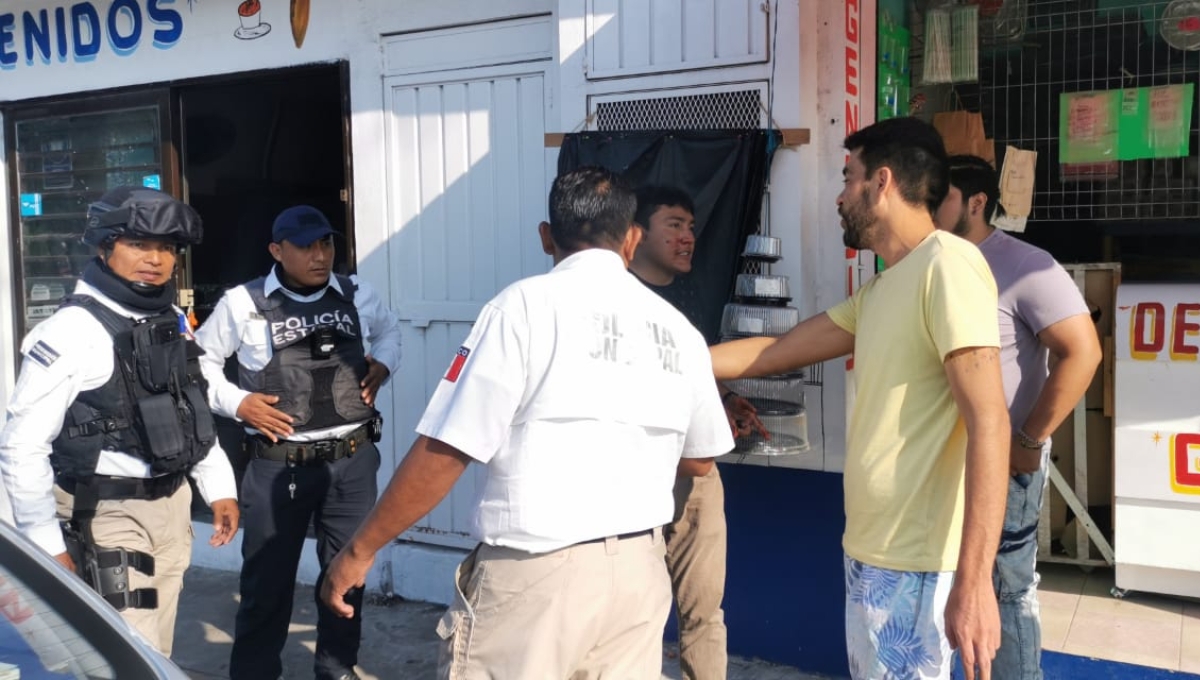 Zafarrancho en Ciudad del Carmen deja dos detenidos y un herido