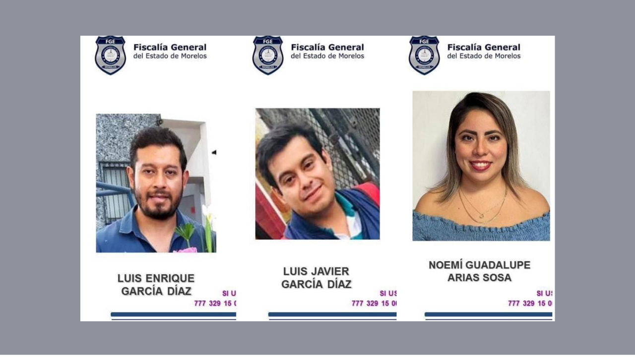 Los tres jóvenes habían desaparecido el pasado 12 de abril