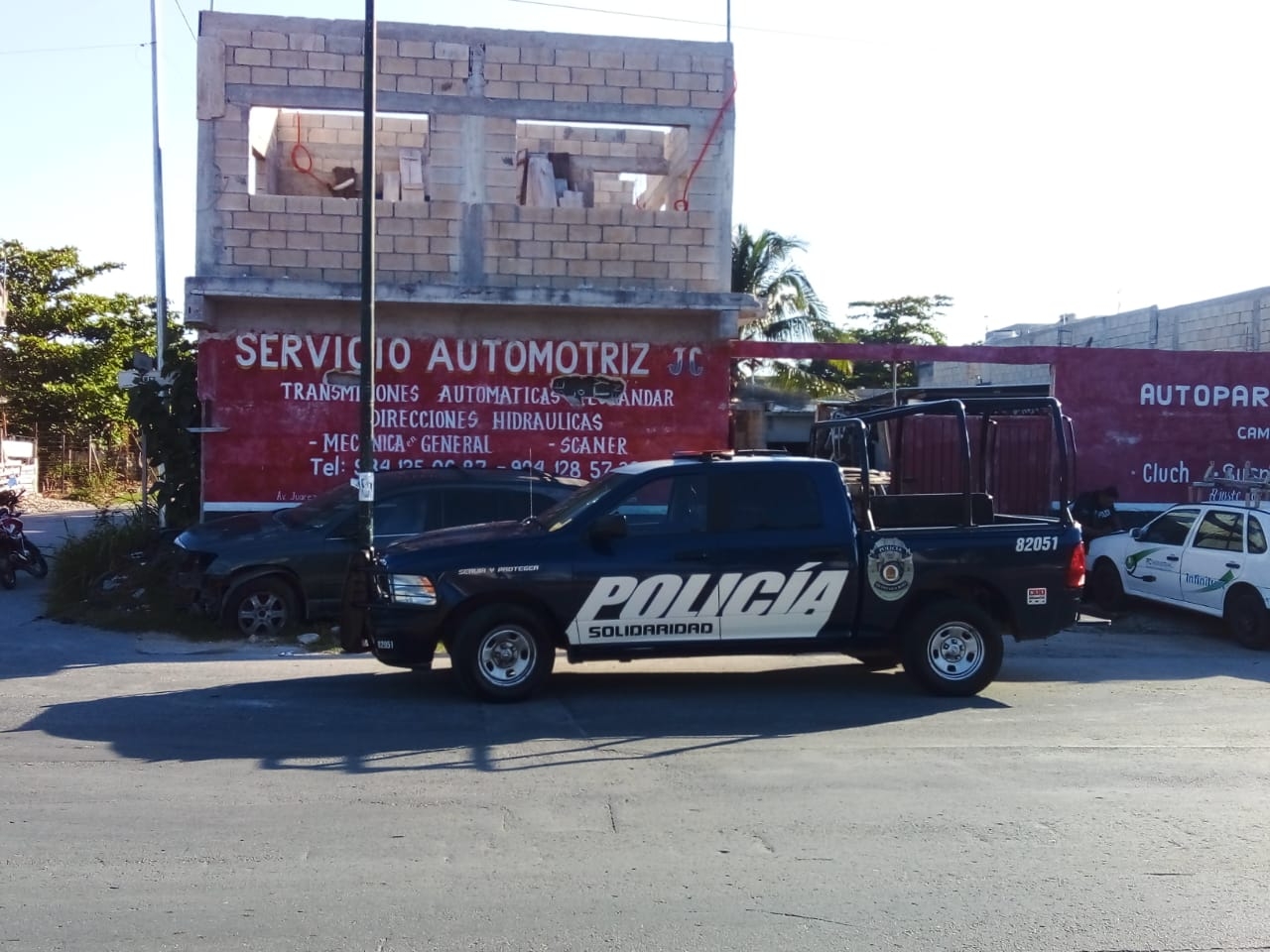 Velador se quita la vida dentro un taller en Playa del Carmen