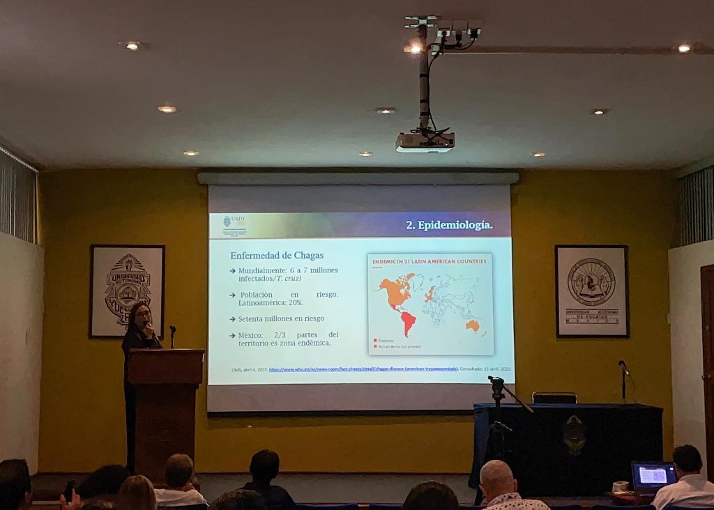 Imparten conferencia para concientizar sobre el mal de chagas en Yucatán