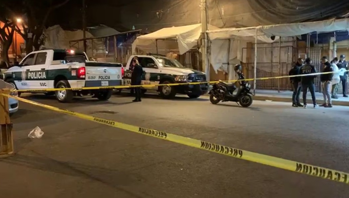 Balean y atropellan a hombre en la CDMX