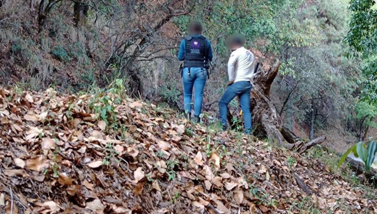 Localizan restos humanos en Huitzilac, Morelos