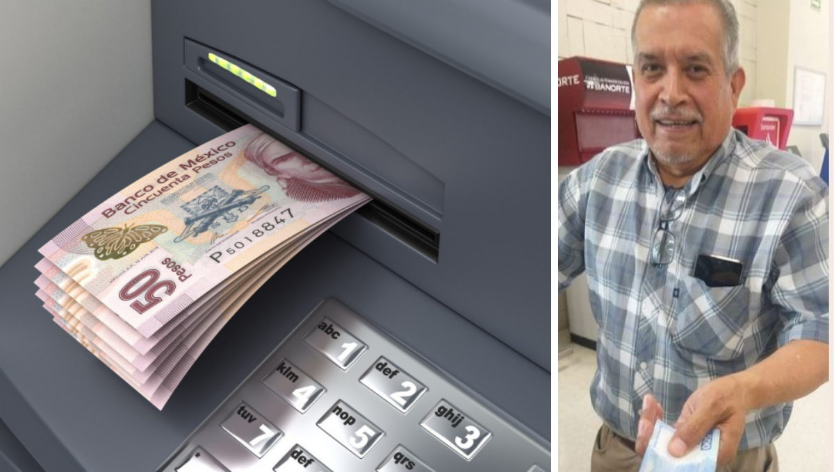 Abuelito devuelve 9 mil pesos que encontró en un cajero automático en Monterrey