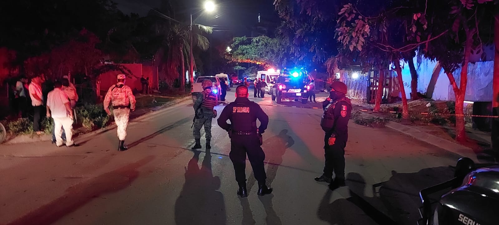 Playa del Carmen: Ataque armado en la Guadalupana deja cuatro lesionados