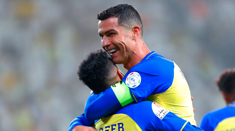 Cristiano Ronaldo abrió este viernes el marcador en la victoria 4-0 de su equipo el Al Nassr sobre el Al Raed,