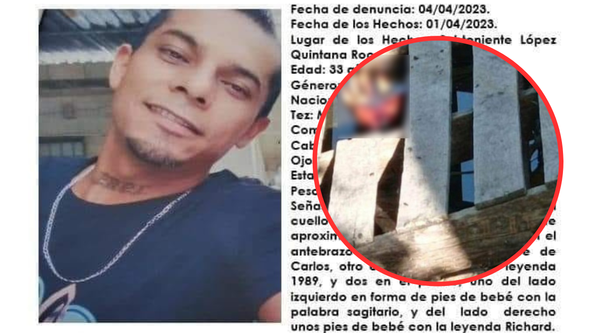 Carlos Alberto Yepez fue hallado sin vida en la Zona Libre de Cancún