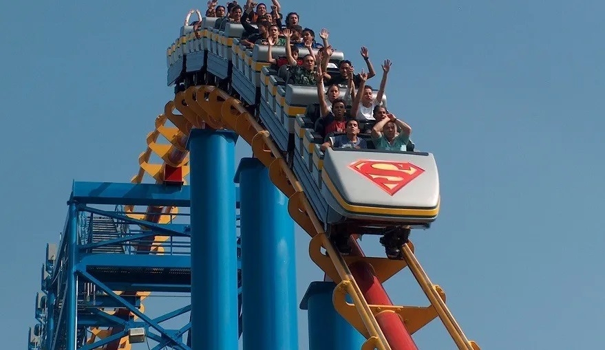 Superman de Six Flags México