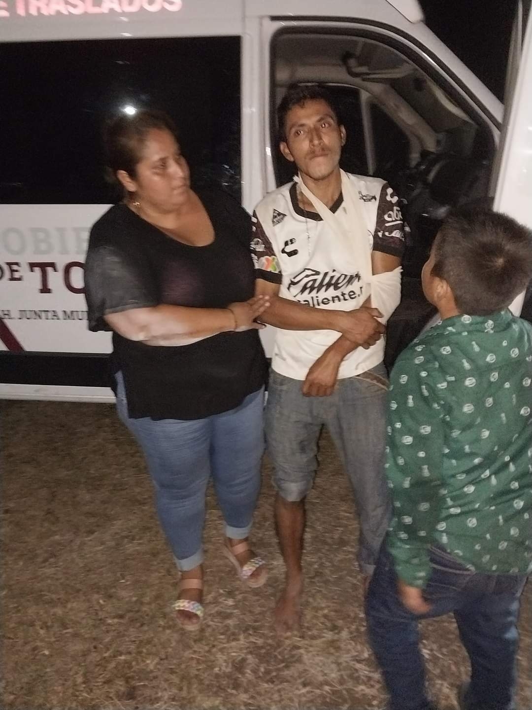 No fue necesario su traslado luego de recibir atención de un quiropráctico local