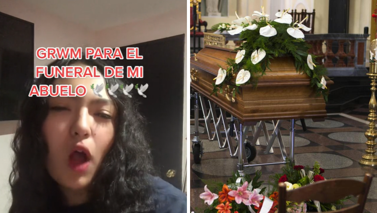 Atacan a joven por hacer un trend de TikTok para el funeral de su abuelo