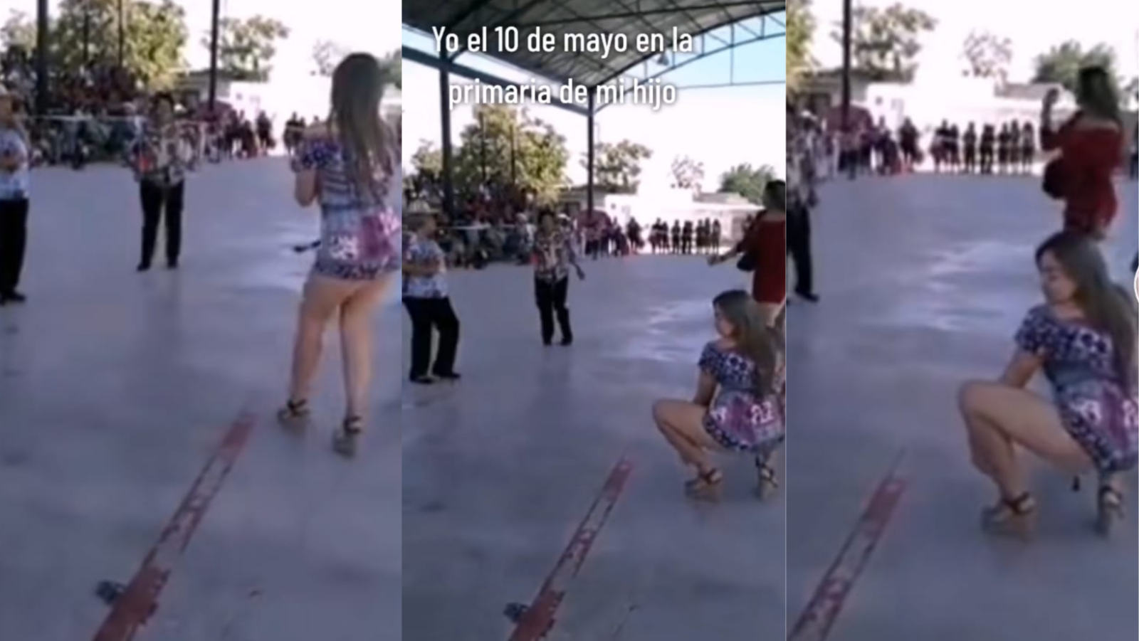 Critican a madre de familia por perrear en festejo del Día de las Madres: VIDEO