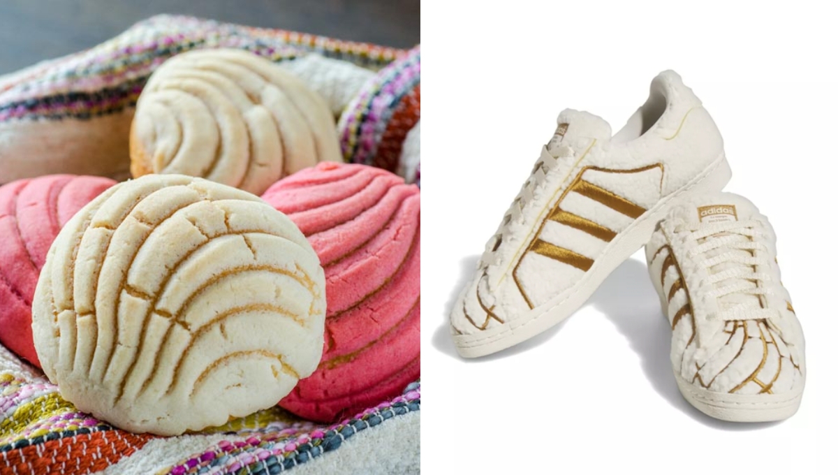 Adidas podría lanzar unos tenis inspirados en el pan de concha mexicano